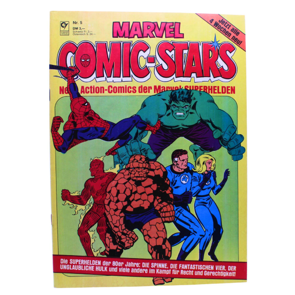 Marvel Comic-Stars Nr. 5 (1981) Condor Verlag | Das Ding, Hercules & Spider-Man | Hoppla Stuff